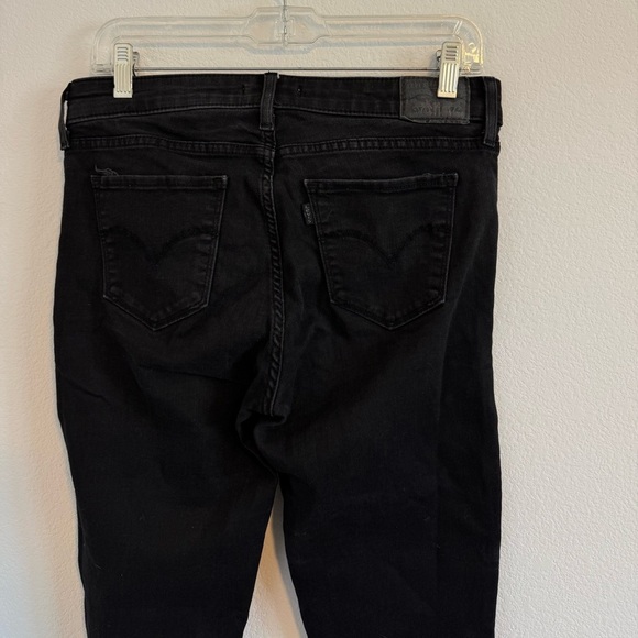 Levi’s Women’s 711 Skinny Black Jeans Size 30 - Picture 7 of 13